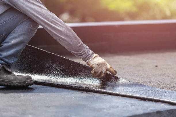 Professional Vapor Barrier Installation technician working in Flat Rock, OH